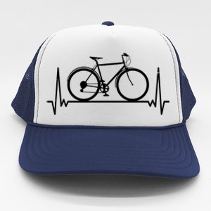 Heartbeat Cycling Trucker Hat