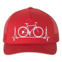 Heartbeat Cycling Yupoong Adult 5-Panel Trucker Hat