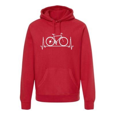 Heartbeat Cycling Premium Hoodie