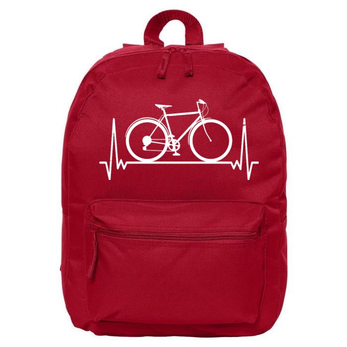 Heartbeat Cycling 16 in Basic Backpack