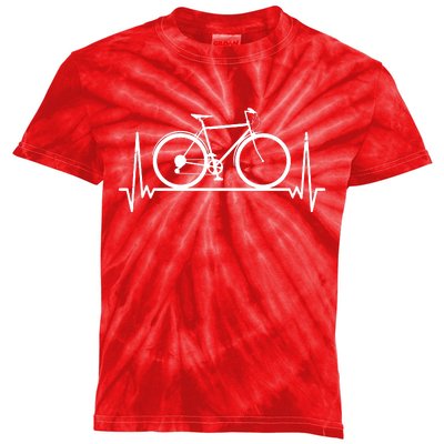 Heartbeat Cycling Kids Tie-Dye T-Shirt