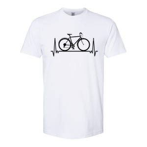 Heartbeat Cycling Softstyle CVC T-Shirt