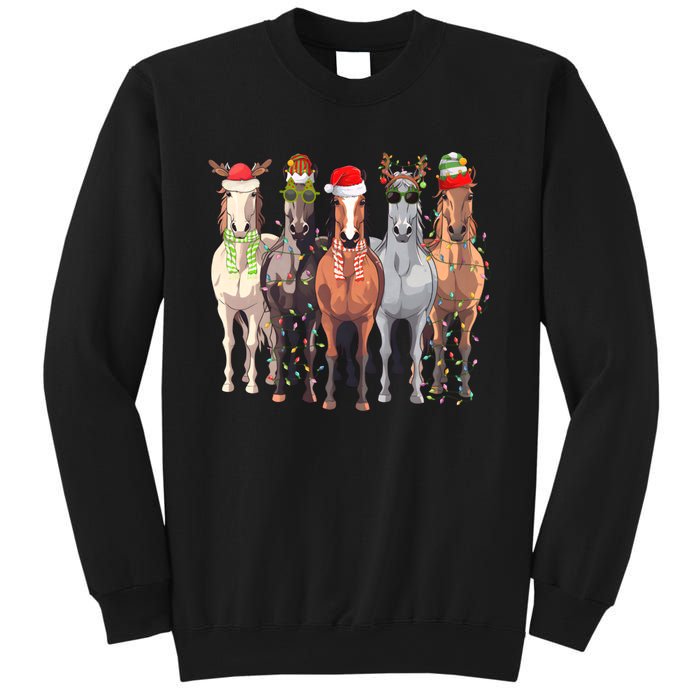 Horses Christmas Sweatshirt