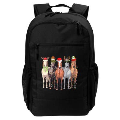 Horses Christmas Daily Commute Backpack