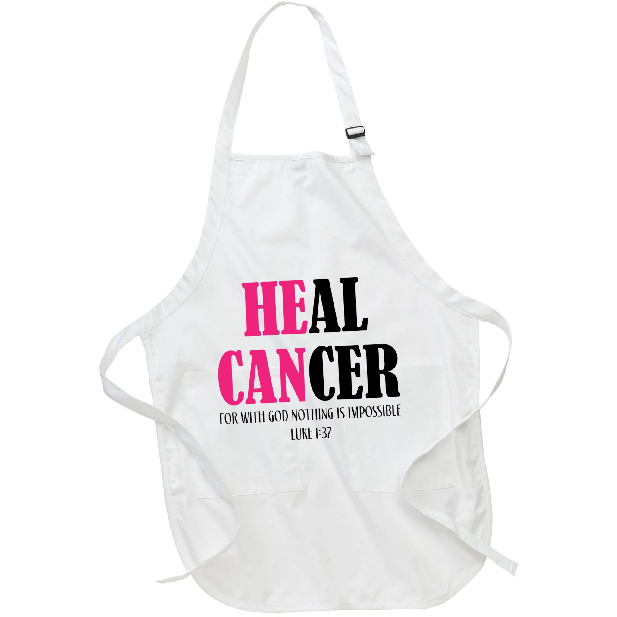He Can Heal Cancer Apron