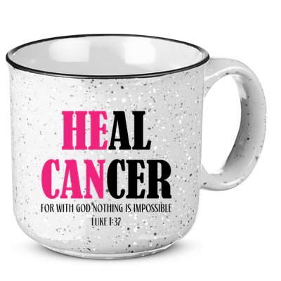He Can Heal Cancer 15oz Campfire Ceramic Mug