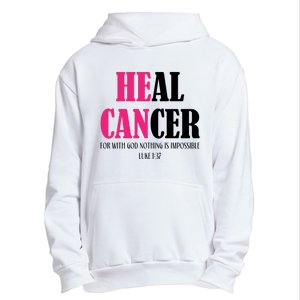 He Can Heal Cancer Urban Pullover Hoodie