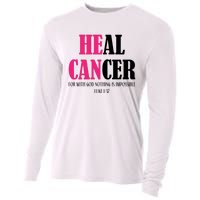 He Can Heal Cancer Cooling Performance Long Sleeve Crew