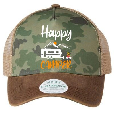 Happy Camper Legacy Tie Dye Trucker Hat