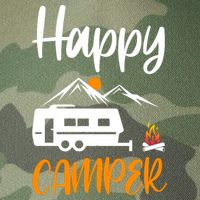 Happy Camper Legacy Tie Dye Trucker Hat