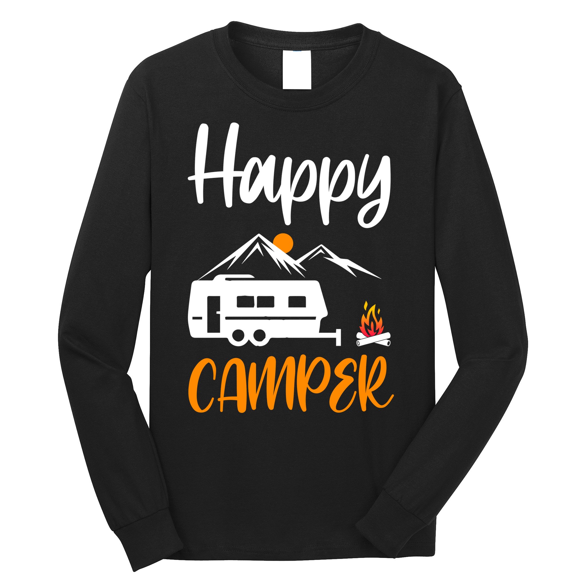 Happy Camper Long Sleeve Shirt