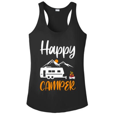 Happy Camper Ladies PosiCharge Competitor Racerback Tank