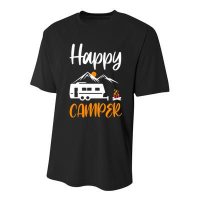 Happy Camper Youth Performance Sprint T-Shirt