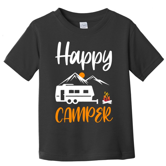 Happy Camper Toddler T-Shirt