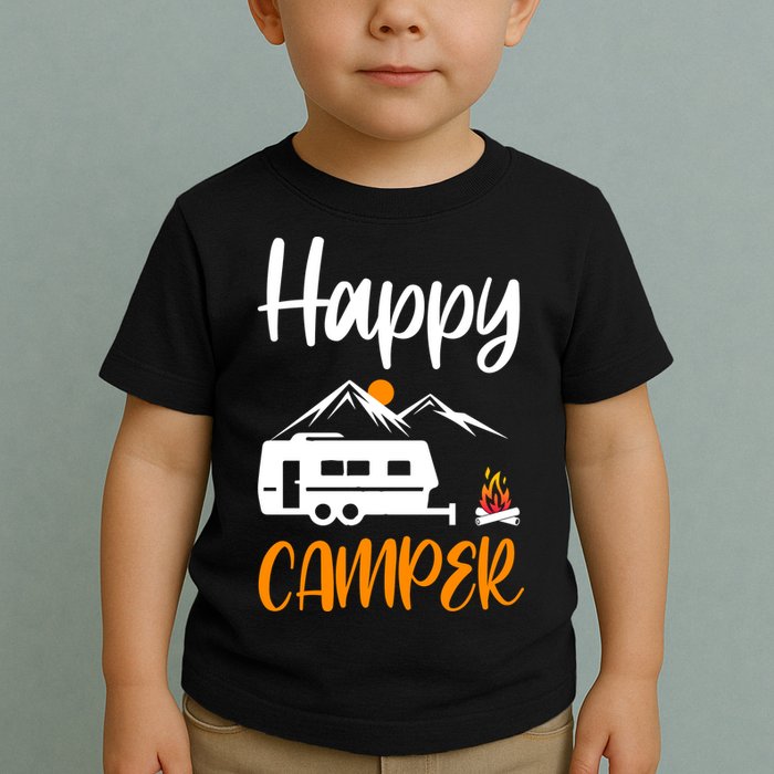 Happy Camper Toddler T-Shirt