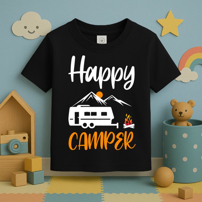 Happy Camper Toddler T-Shirt
