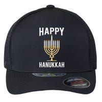 Happy Chrismukkah Hanukkah Flexfit Unipanel Trucker Cap