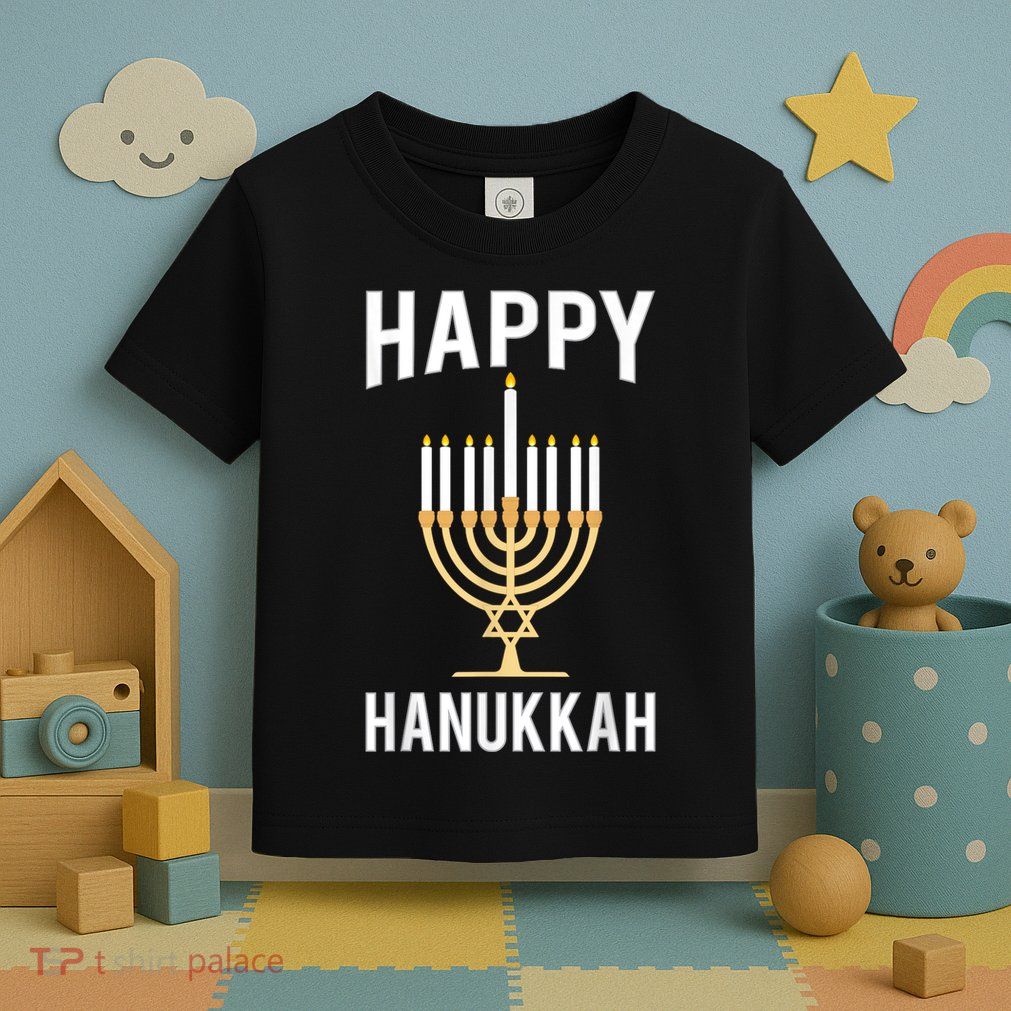 Happy Chrismukkah Hanukkah Toddler T-Shirt