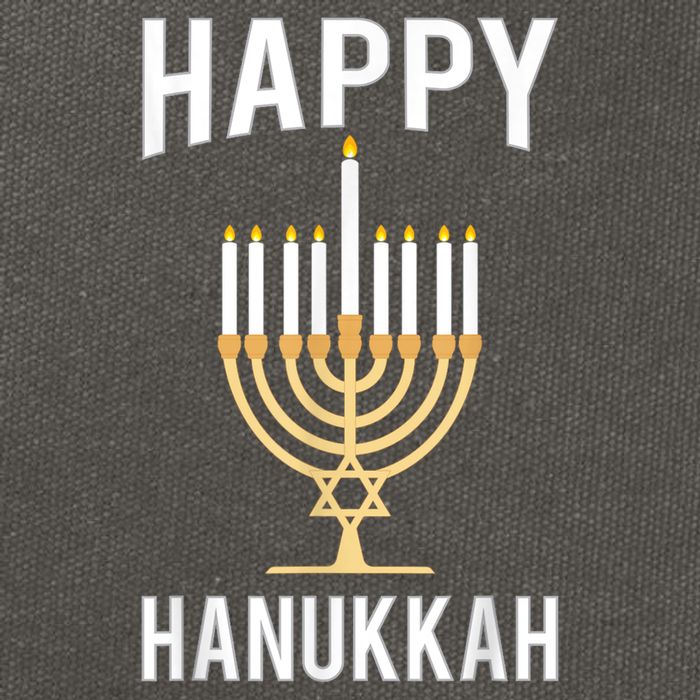 Happy Chrismukkah Hanukkah Cotton Canvas Backpack