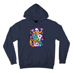 Halloween Cats Tall Hoodie