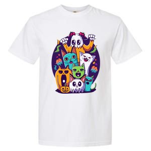 Halloween Cats Garment-Dyed Heavyweight T-Shirt