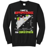 Hippopotamus Christmath Sweatshirt