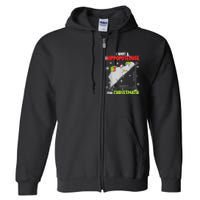 Hippopotamus Christmath Full Zip Hoodie