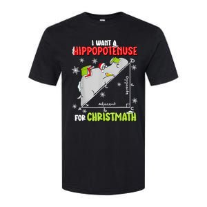 Hippopotamus Christmath Softstyle CVC T-Shirt