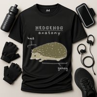 Hedgehog Cute Hedgehogs Cooling Performance Crew T-Shirt