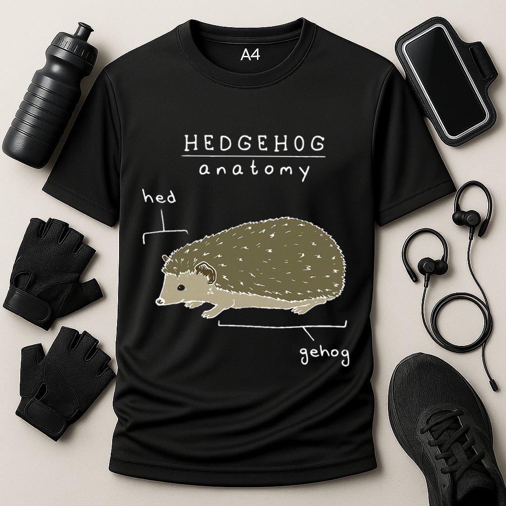 Hedgehog Cute Hedgehogs Cooling Performance Crew T-Shirt