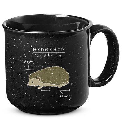 Hedgehog Cute Hedgehogs 15oz Campfire Ceramic Mug