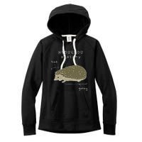 Hedgehog Cute Hedgehogs Women's Fleece Hoodie