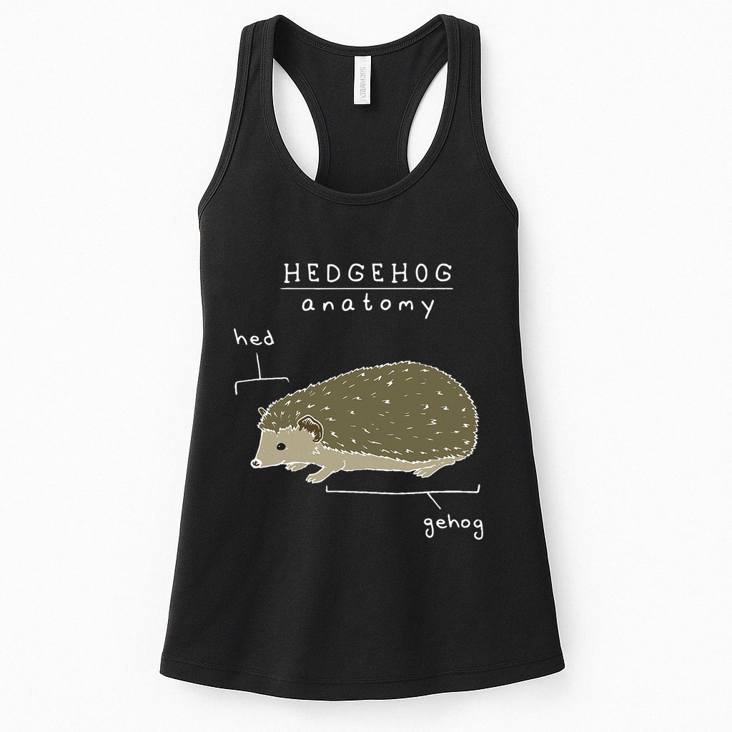 Hedgehog Cute Hedgehogs Womens Tank Top