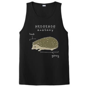 Hedgehog Cute Hedgehogs PosiCharge Competitor Tank