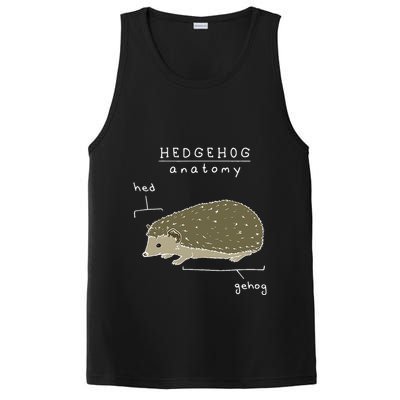 Hedgehog Cute Hedgehogs PosiCharge Competitor Tank