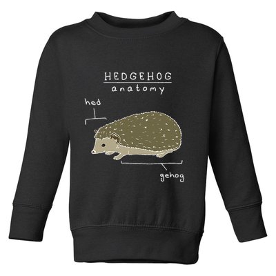 Hedgehog Cute Hedgehogs Toddler Sweatshirt