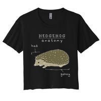 Hedgehog Cute Hedgehogs Women's Crop Top Tee