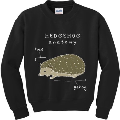 Hedgehog Cute Hedgehogs Kids Sweatshirt