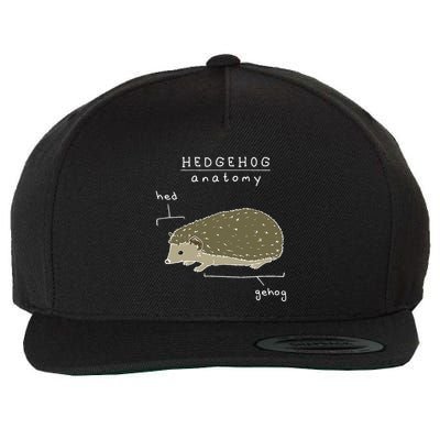 Hedgehog Cute Hedgehogs Wool Snapback Cap