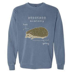 Hedgehog Cute Hedgehogs Garment-Dyed Sweatshirt