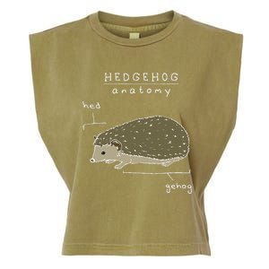 Hedgehog Cute Hedgehogs Garment-Dyed Women's Muscle Tee