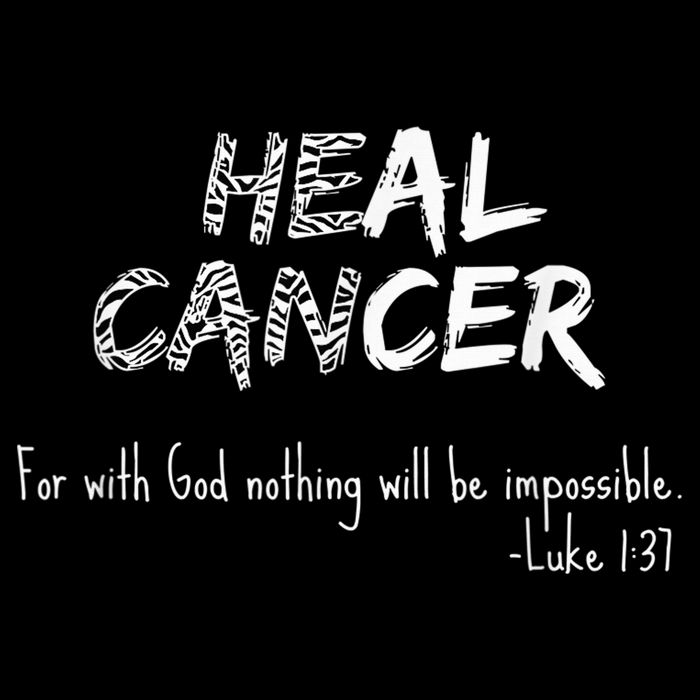 He Can Heal Cancer Christian / Zebra Print Rare Cancers Flexfit Unipanel Trucker Cap