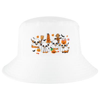 Highland Cow Halloween Fall Western Halloween Cool Comfort Performance Bucket Hat