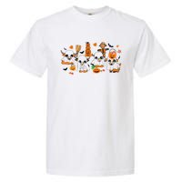 Highland Cow Halloween Fall Western Halloween Garment-Dyed Heavyweight T-Shirt