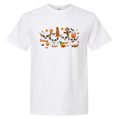 Highland Cow Halloween Fall Western Halloween Garment-Dyed Heavyweight T-Shirt