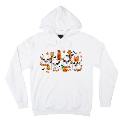 Highland Cow Halloween Fall Western Halloween Hoodie