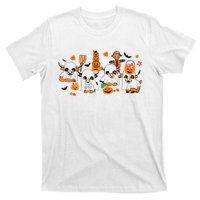 Highland Cow Halloween Fall Western Halloween T-Shirt