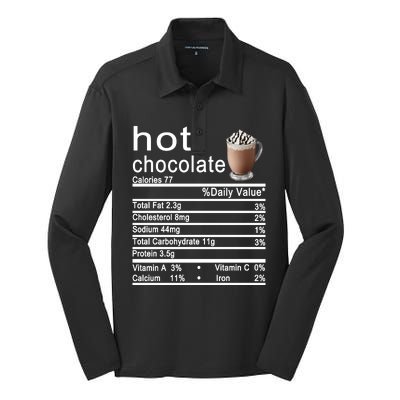 Hot Chocolate Silk Touch Performance Long Sleeve Polo