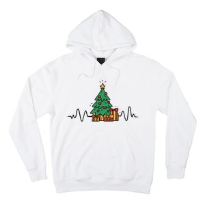 Heartbeat Christmas Holiday Hoodie