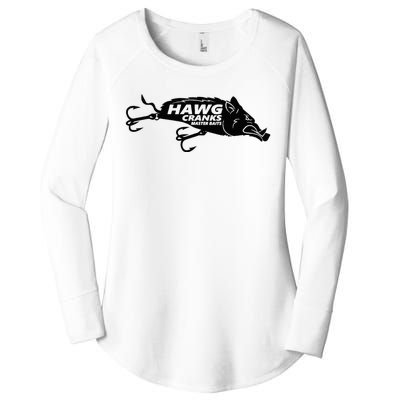 Hawg Cranks Women's Perfect Tri Tunic Long Sleeve Shirt